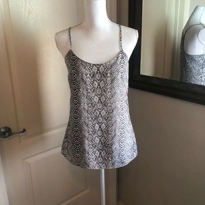 Smooth Simple Snakeskin Tank Top